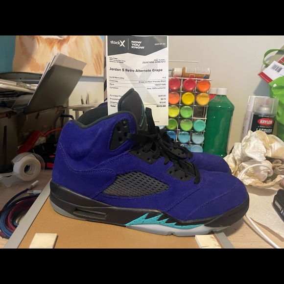 Size 11 retro #5 grapes - Picture 1 of 9